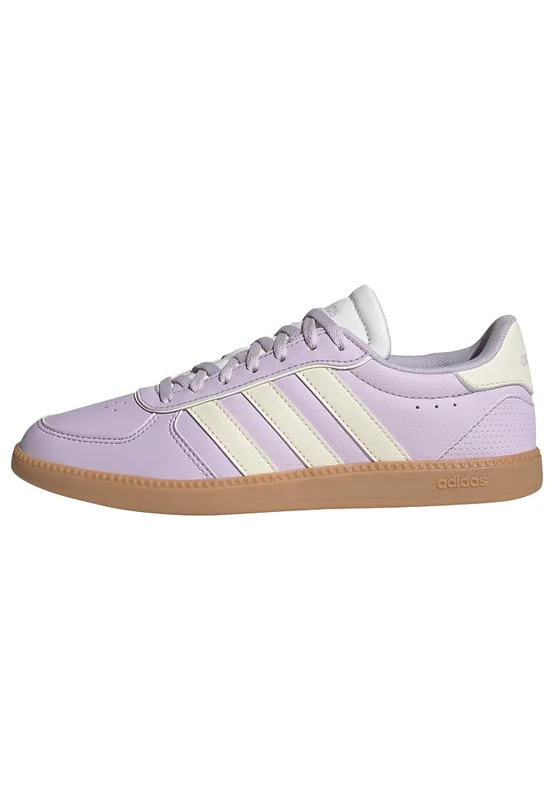 adidas Women's Breaknet Sleek Shoes, ice Lavender/Cream White/Gum 3, 6 UK
