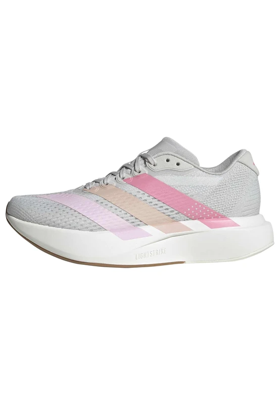 adidas Women's Adizero Pacer W Grey One/Bliss Pink/Core White 6.5 UK 40 EU