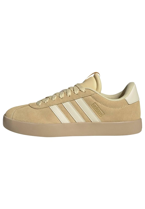 adidas Women's Vl Court 3.0 Shoes, Orange Tint/Warm Vanilla/Gold Met., 7.5 UK