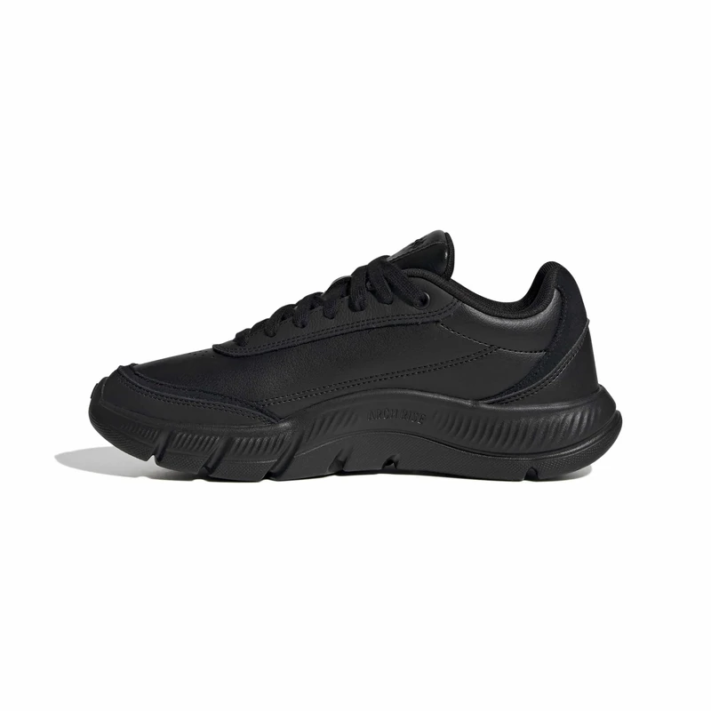 adidas Women's Cloudfoam Flex Smart Casual Shoes, core black/cyber met./core black, 8 UK