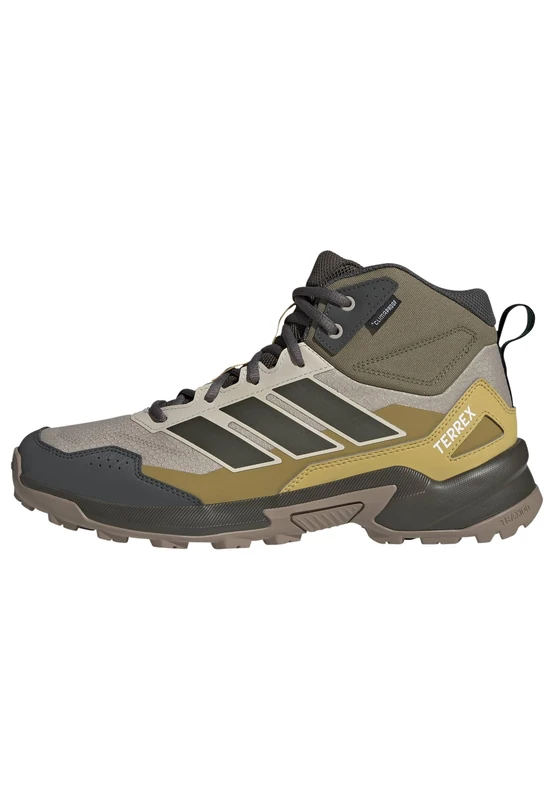 adidas Men's Terrex Eastrail 3 Mid Climaproof Hiking Shoes, Light Brown/Shadow Olive/Olive strata, 7 UK