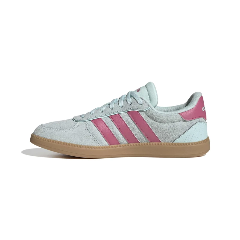 Adidas Women's Breaknet Sleek Shoes, Halo Mint/Pink Fusion/Gum 3, 4 UK