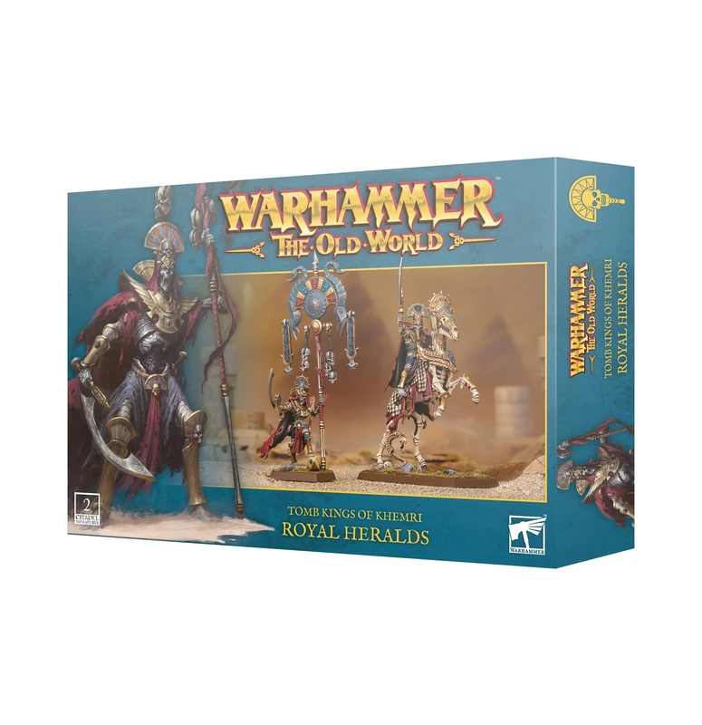 Games Workshop - Warhammer - The Old World - Tomb Kings of Khemri: Royal Heralds - Image 1