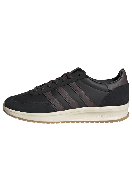 adidas Men's Run 70S 2.0 Shoes, core Black/Dark Brown/Wonder White, 10 UK