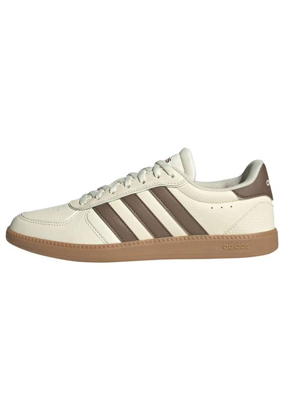 adidas Women's Breaknet Sleek Shoes, Cream White/preloved brown/GUM10, 6 UK