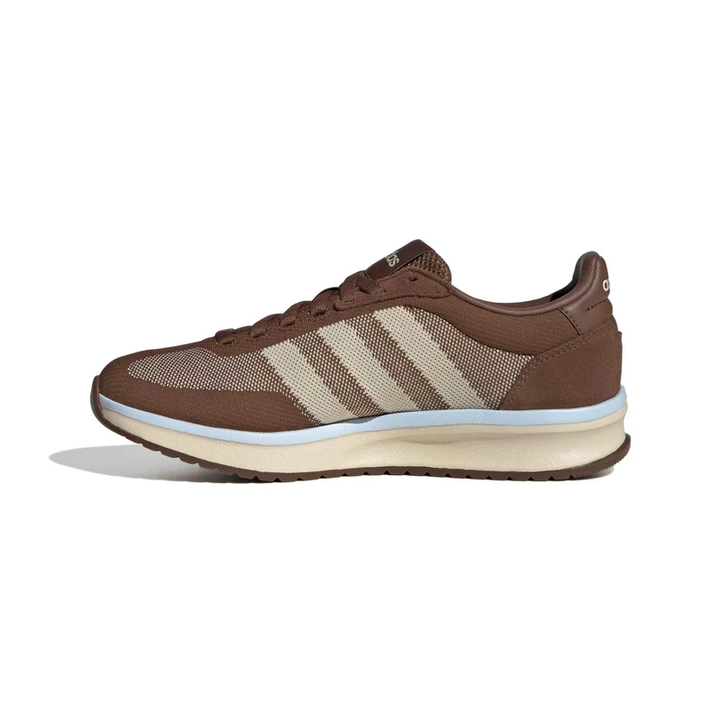 adidas Women's Run 70S 2.0 Shoes, preloved Brown/Sand strata/Glow Blue, 5 UK - Image 1