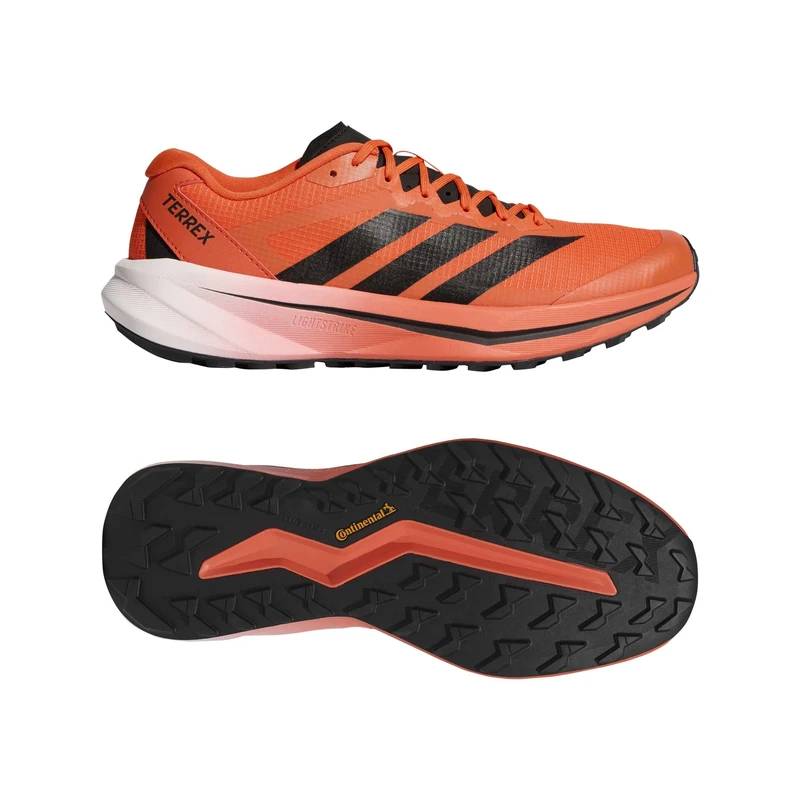adidas Men's Terrex Agravic Lite Shoes, Impact Orange/core Black/semi Impact Orange, 14.5 UK