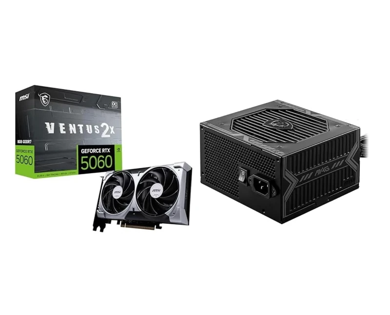 GeForce RTX 5060 8G VENTUS 2X OC + MAG A650BN