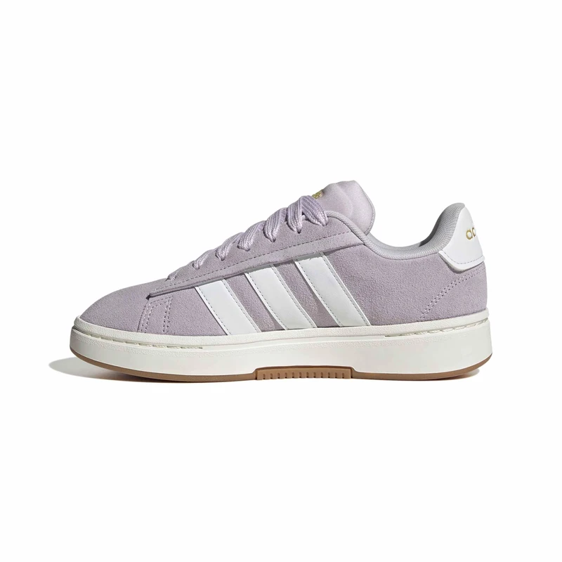 adidas Women's Grand Court Alpha 00S Shoes, ice Lavender/FTWR White/Gold met., 4.5 UK