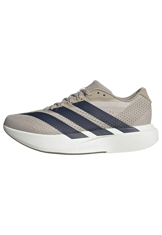 adidas Men's Adizero Pacer Shoes, Khaki Three/Night Indigo/Core White, 6 UK