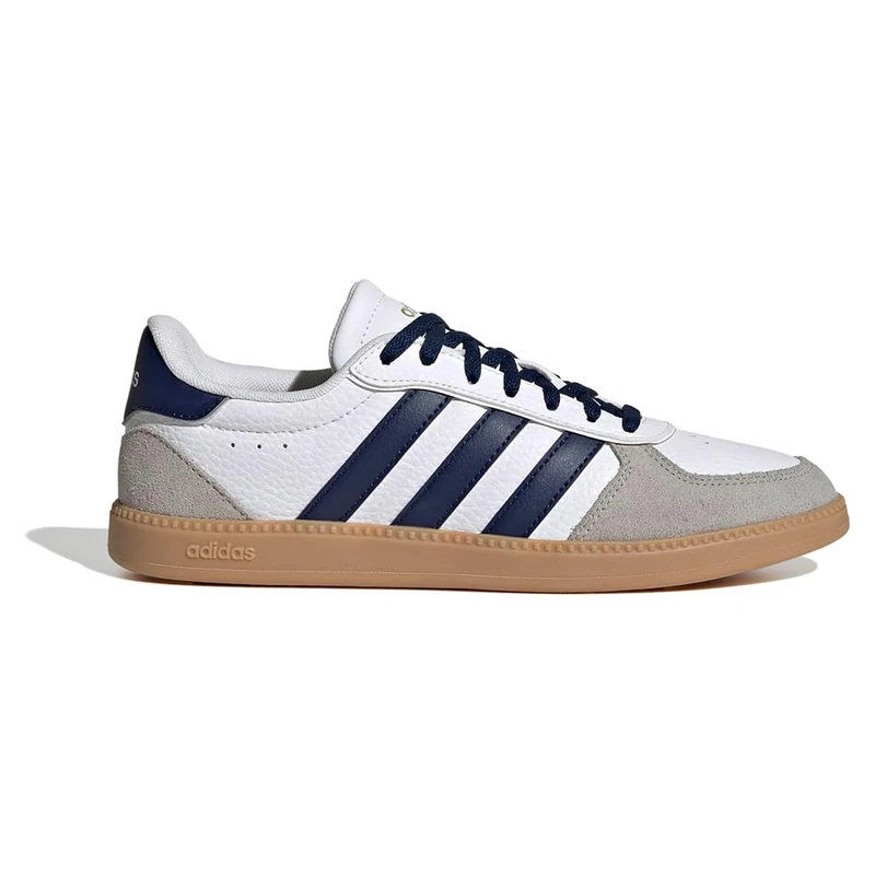 adidas Women's Breaknet Sleek Shoes, FTWR White/Dark Blue/Gum 3, 6 UK