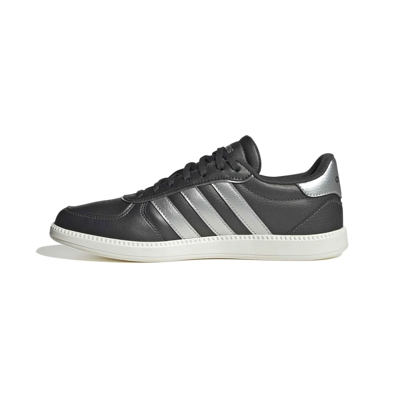 adidas Women's Breaknet Sleek Shoes, Trace Grey Met./Silver Met./Carbon, 5.5 UK