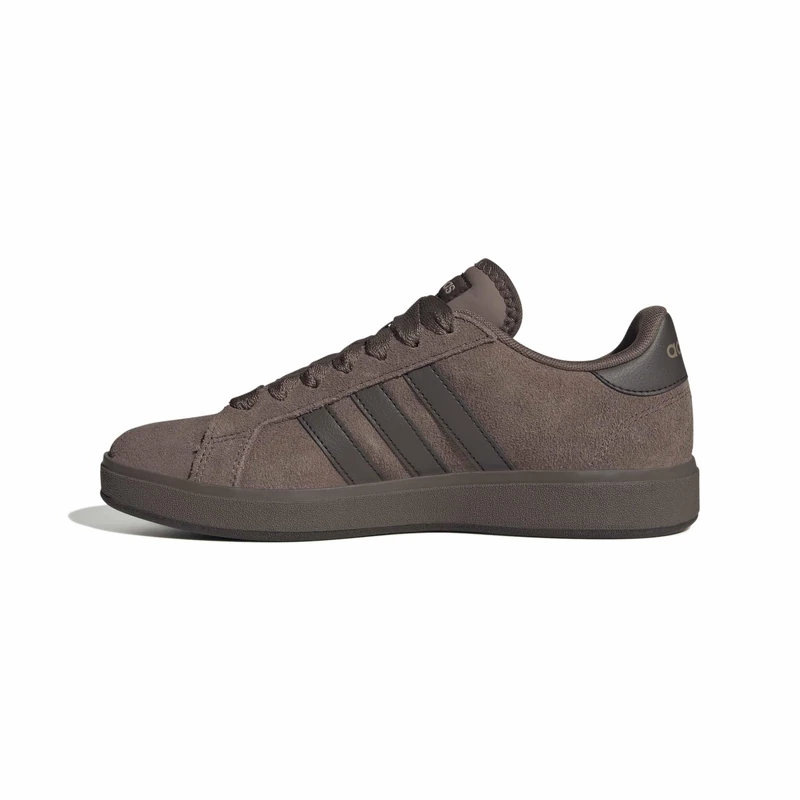 adidas Women's Grand Court Base 00S Shoes, Earth strata/Dark Brown/Chalky Brown, 8.5 UK