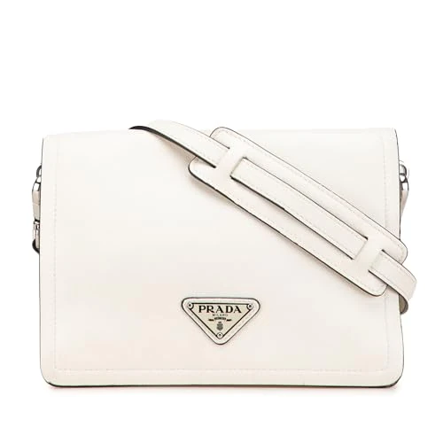 Prada Pre-Loved Glace Calf Crossbody Bag
