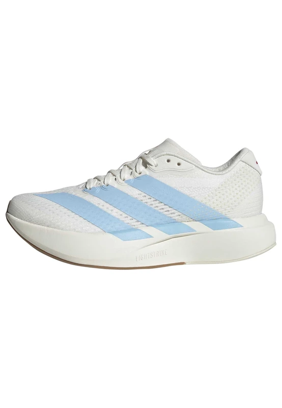 adidas Women's Adizero Pacer W Core White/Clear Sky/Pure Ruby 6 UK 39 1/3 EU