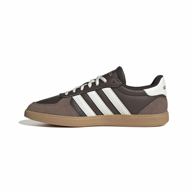 adidas Women's Breaknet Sleek Shoes, Dark Brown/Off White/Gum 3, 5.5 UK - Image 1