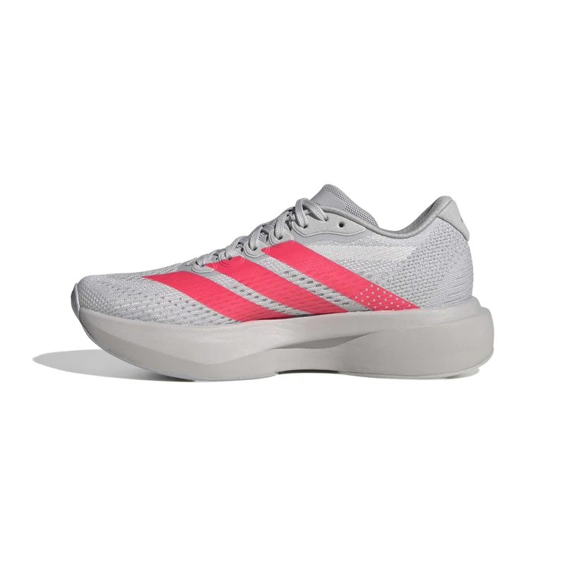 adidas Women's Adizero Pacer W Grey Two/Halo Silver/Lucid Red 4.5 UK 37 1/3 EU