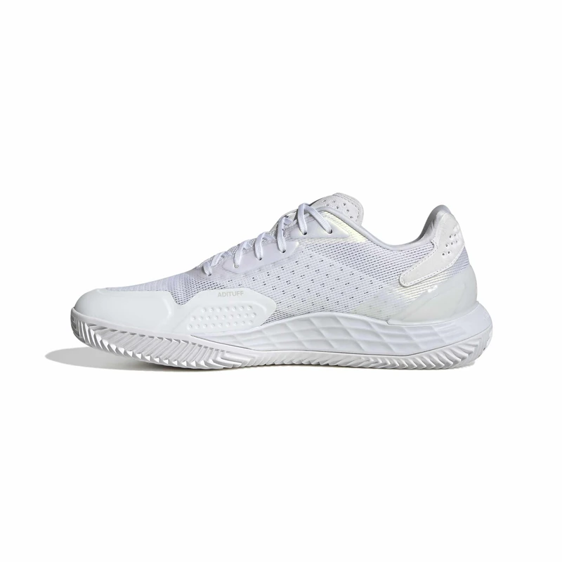 adidas Men's Defiant Speed 2 Clay Tenis Shoes, FTWR White/core Black/Grey one, 13 UK