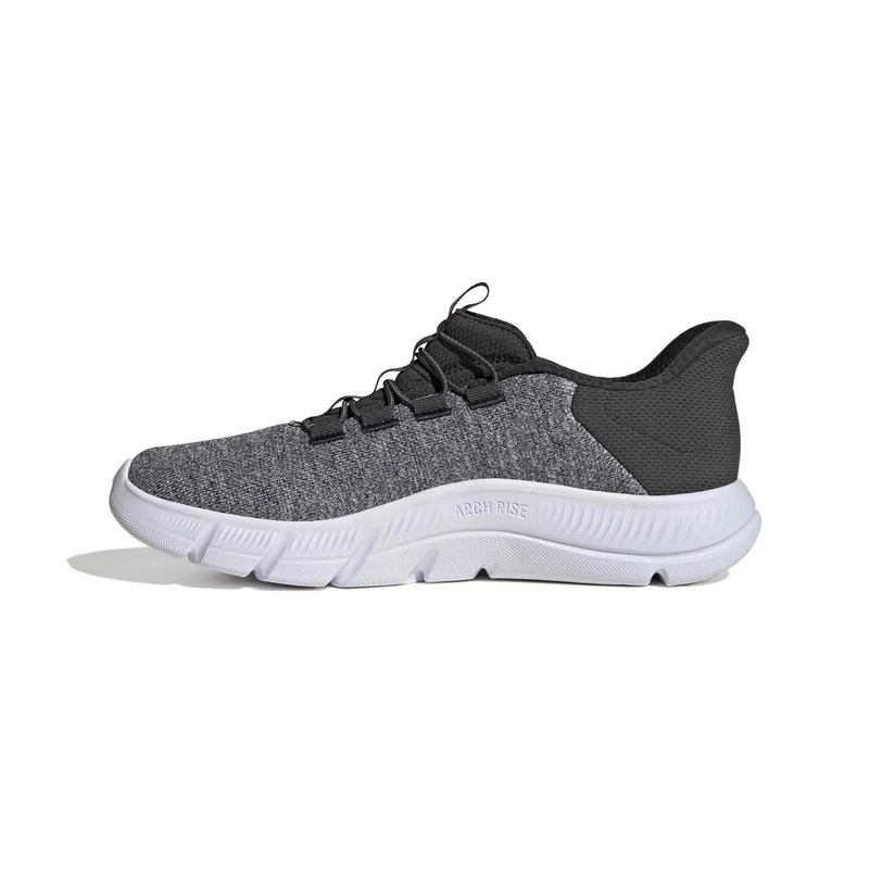 adidas Men's Cloudfoam Flex Rapidfit Shoes, core black/pure ruby/carbon, 10 UK