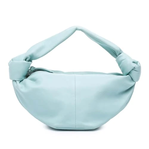 Pre-Loved Mini Calfskin Double Knot Handbag