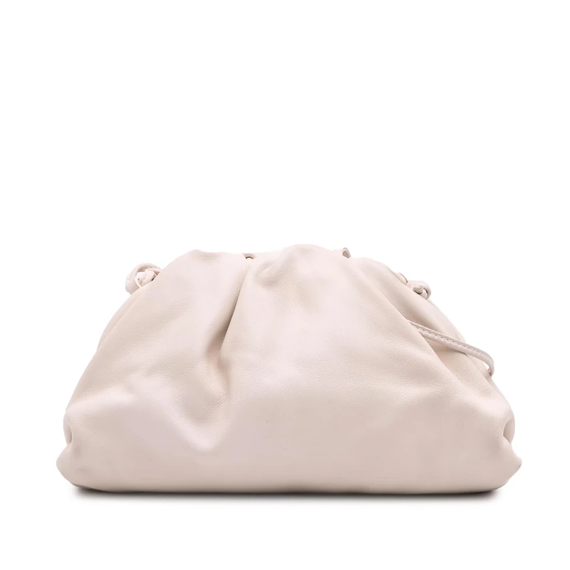 Bottega Veneta Pre-Loved Lambskin The Mini Pouch Crossbody Bag