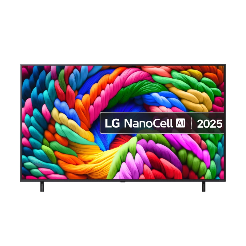 LG 65NANO90A6B 65-Inch NANO AI 4K Smart TV (webOS 25 Platform with AI Concierge, alpha 7 AI Processor 4K Gen8, Game Optimiser & ALLM, 60Hz) [Model 2025] [Energy Class F]