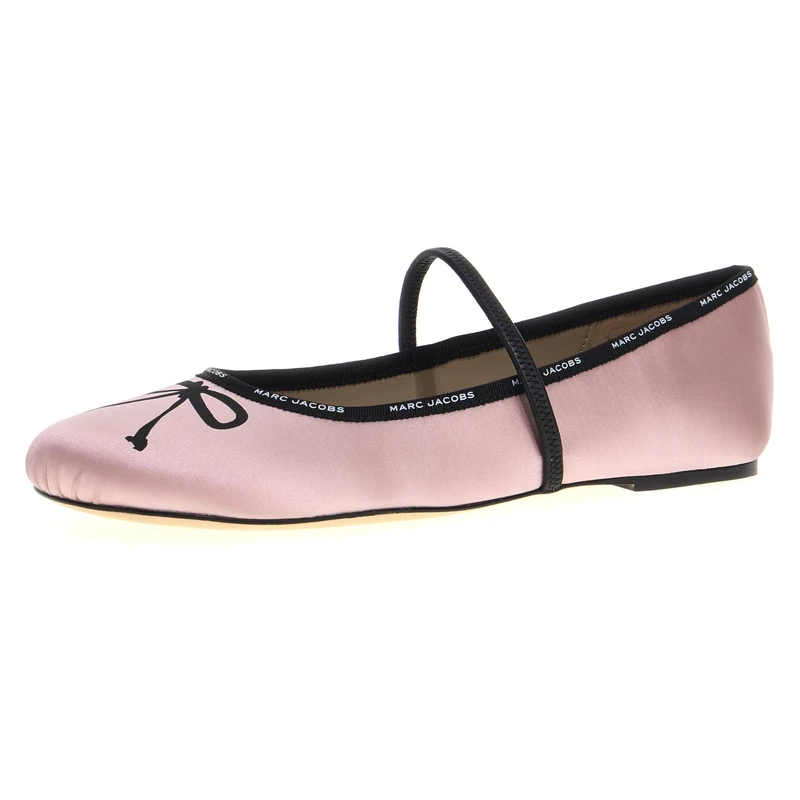 Marc Jacobs Women's The Bow Ballerina, Bubblegum Multi, 6 UK