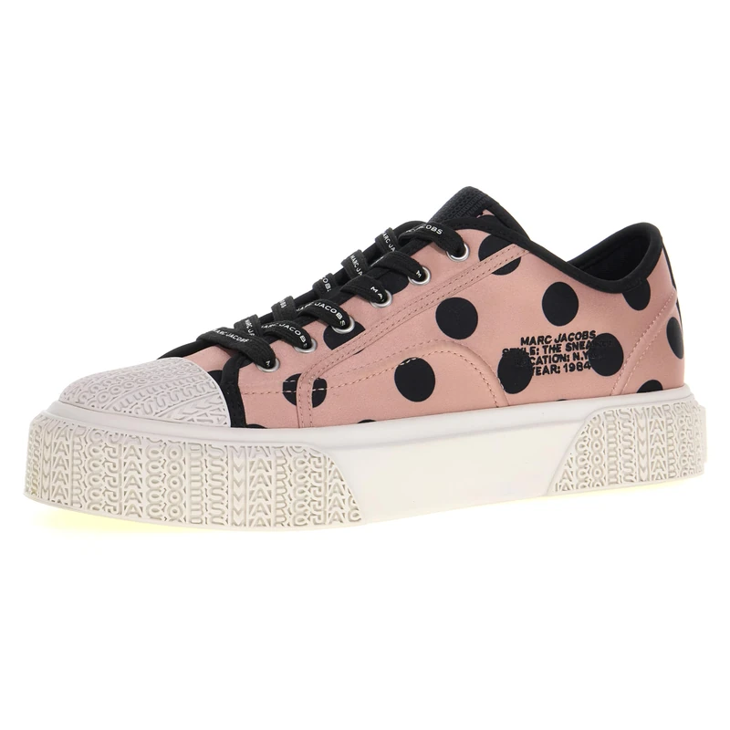 Marc Jacobs Women's Sneaker, Peach Multi, 3 UK