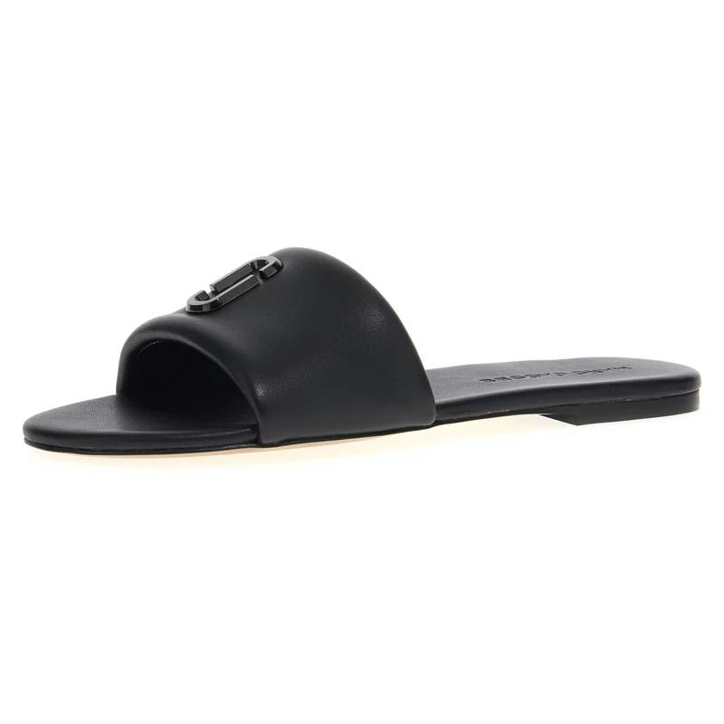 MARC JACOBS Women's Snapshot Slide, Black, 5 UK
