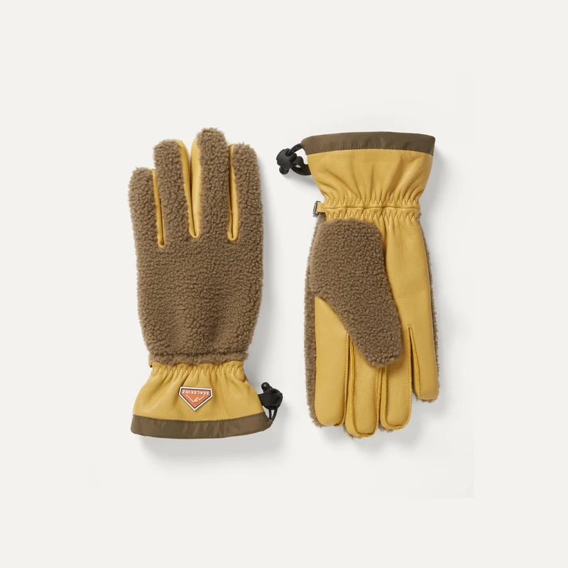 SEALSKINZ | Garvestone | Unisex | Waterproof Sherpa Fleece Hiking Glove | Brown