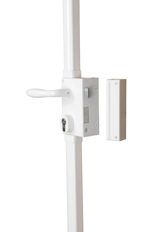 Bricard 74721C série 74 Astral 3-Point Vertical Multipoint Lock, White