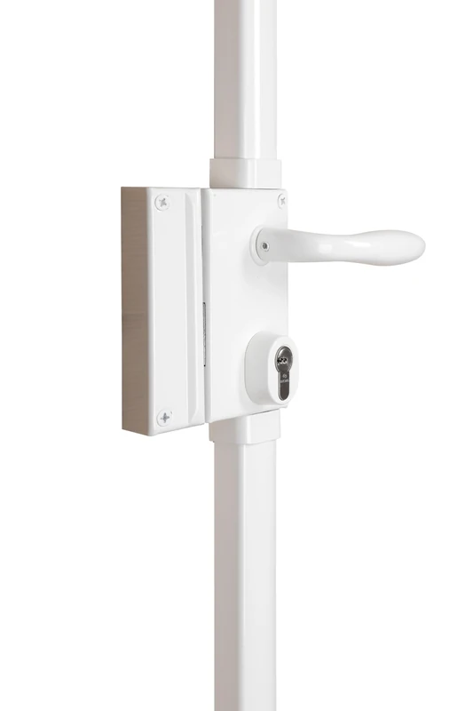 Bricard 74722C série 74 Astral 3-Point Vertical Multipoint Lock, White