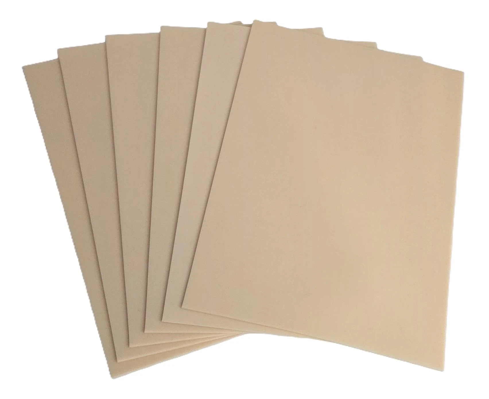 REEL SKIN by Best Fake Skin Best Value For Money MEGA A4 (Pack of 6) Premium Silicone Tattoo Practice Skins – Double-Sided, 2.5mm Thick, Realistic Texture (Reel Skin)