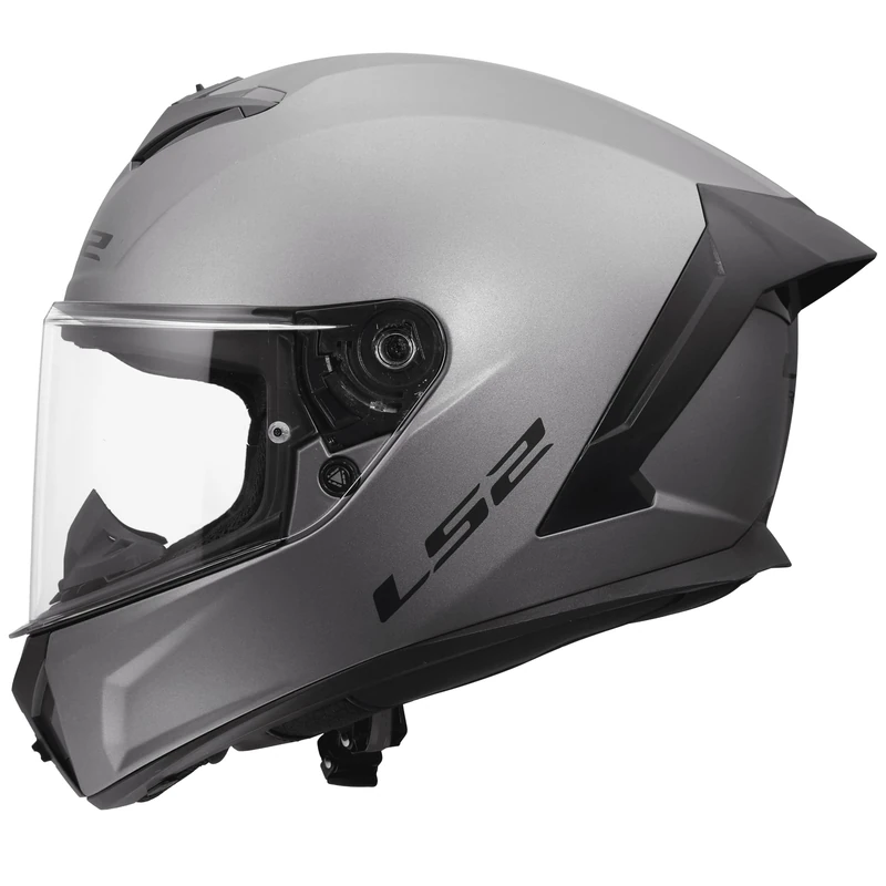 LS2 FF820 Rapid III Full Face Motorcycle Helmet - Matt Titanium