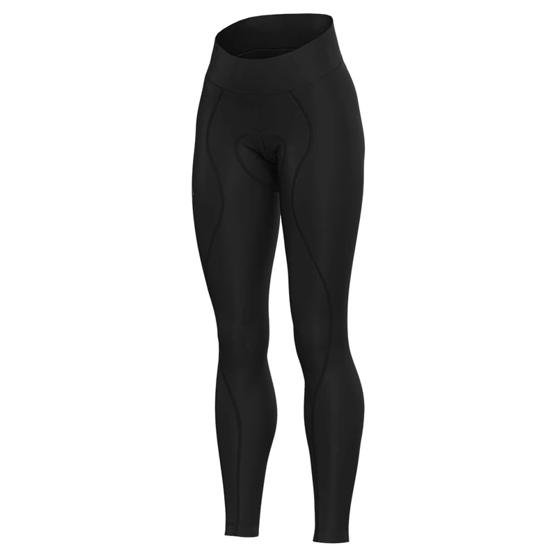 ALE' Womens Alé Pragma Winter Bib Cycling Tights, Black, L EU