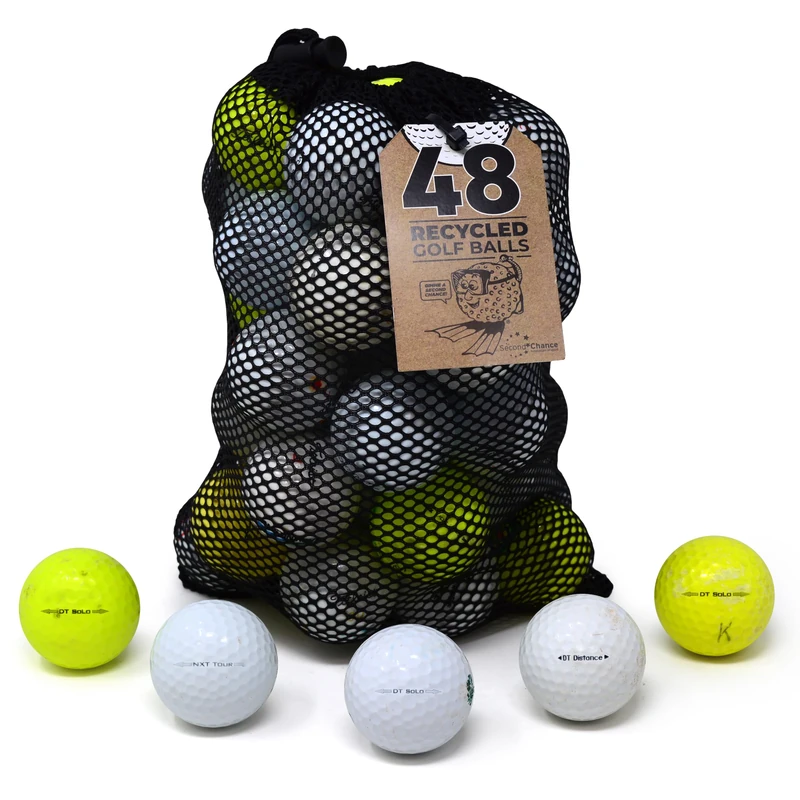 Second Chance Lake Golf Balls For Titleist Mixed Models Grade B Golf Balls for Golfers - Premium Used Lake Balls for Affordable Quality and Performance - 100 Balls
