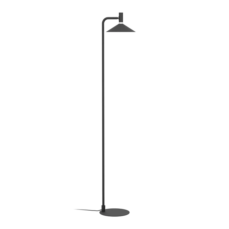 Eglo Connect.z Smart Home LED Floor lamp Conomavilla-Z, dimmable, ZigBee, Meter, app and Alexa Voice Control, Warm to Cool White, RGB, Black, H 151 cm