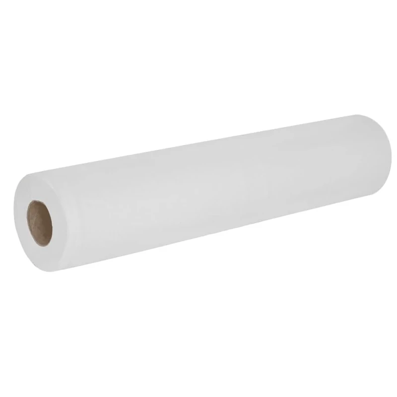 Pristine White 2-Ply Hygiene Roll, 50cm x 40m, 100 Percent Recycled Fibres, Highly Absorbent and Versatile, CHSA and FSC Accredited, UK Made (Case of 9)