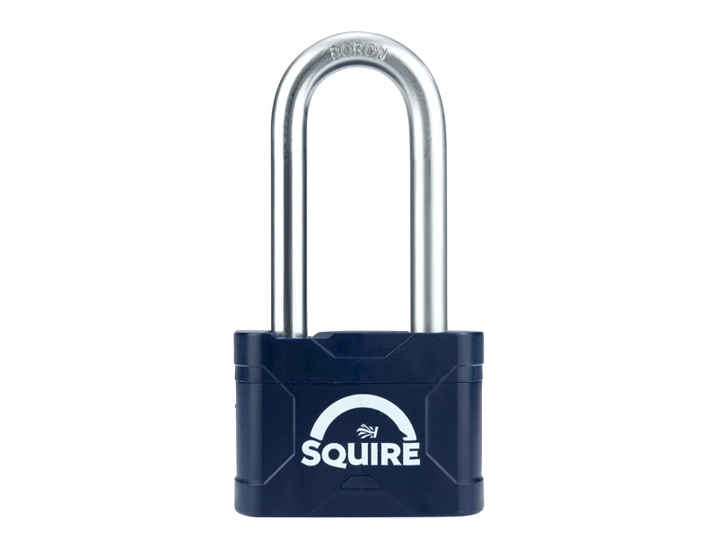 Squire Stronglock™ Plus 60/2.5 Laminated Padlock 60mm Long Shackle – Heavy-Duty Security Lock with Hardened Steel Shackle – Weather-Resistant – Ideal for Chains, Gates, Sheds & Industrial Use
