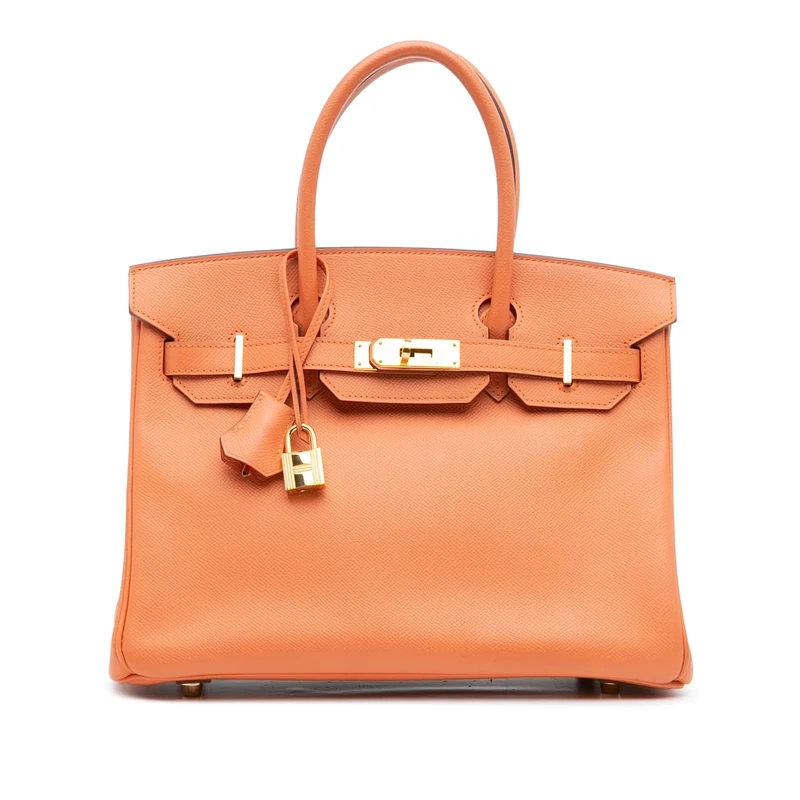 Hermès Pre-Loved Epsom Birkin Retourne 30 Handbag