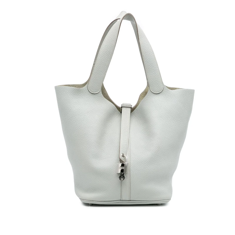 Hermès Pre-Loved Clemence Picotin Lock 26 Handbag