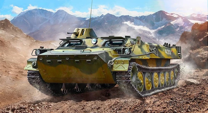 Zvezda MT-LB 923652-1/35 Scale Plastic Model Kit