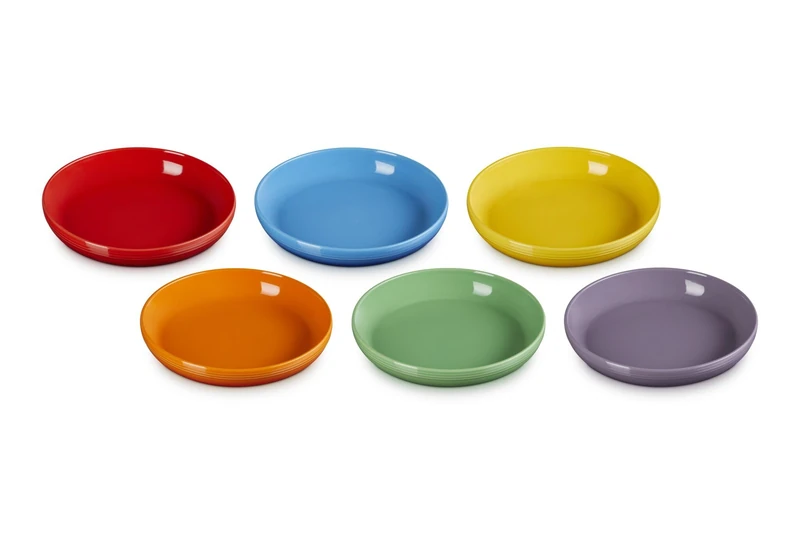 LE CREUSET Stoneware Coupe Set of 6 Pasta Bowls