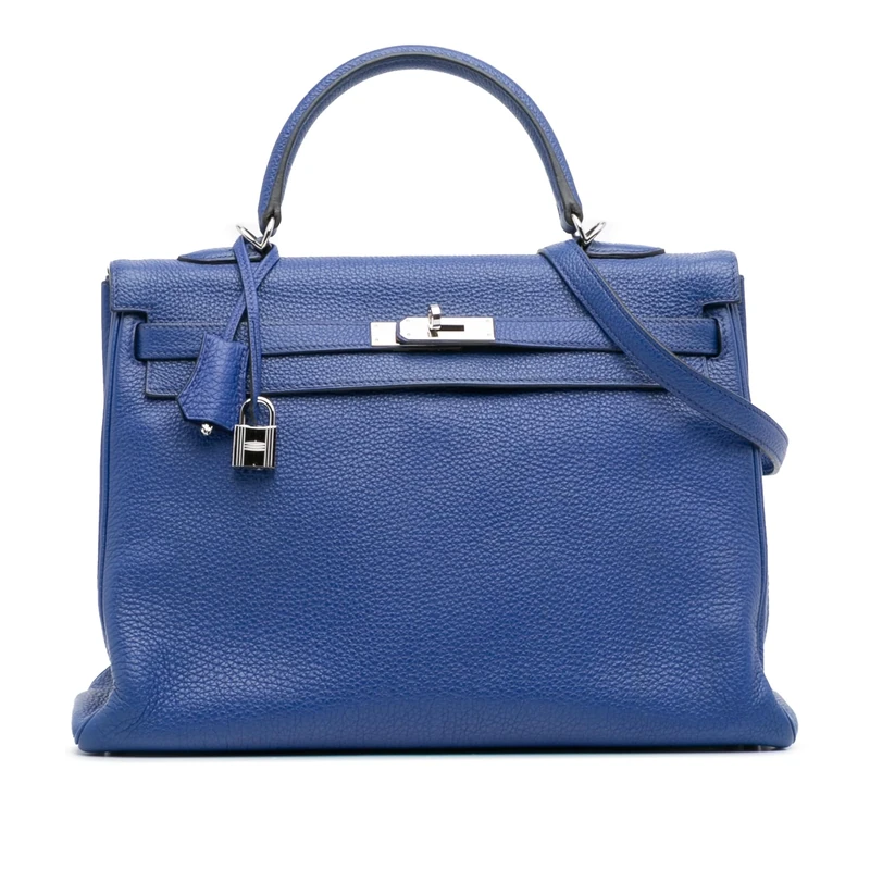 Hermès Pre-Loved Togo Kelly II Retourne 35 Handbag