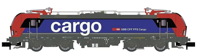 LEMKE Hobbytrain 81223885 - E-Lok BR 193 Vectron SBB Cargo, Ep.VI - Track Gauge N