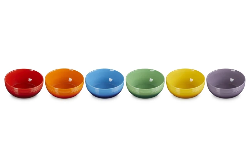 LE CREUSET Stoneware Coupe Set of 6 Cereal Bowls