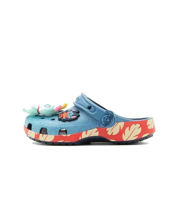 Crocs Unisex Kids, Disney Stitch, Multi Classic Clog K,Multi, 11 UK Child