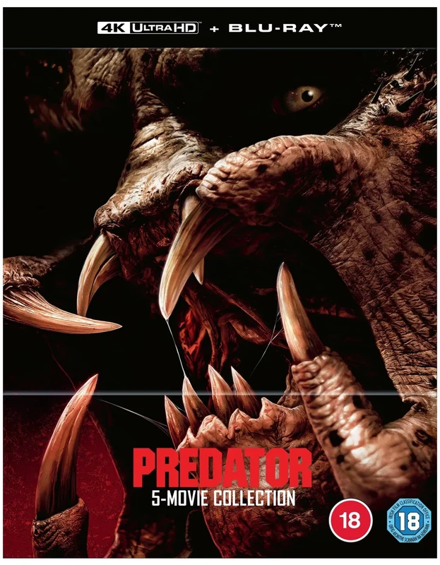 Predator 5 Movie Collection 4K Ultra HD/BD [Blu-ray] [Region Free]