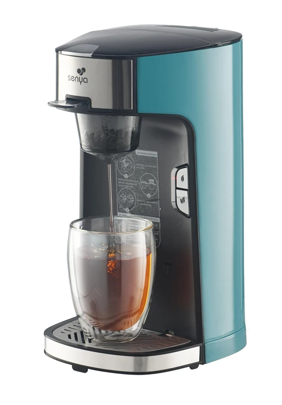 SENYA Tea Time Tea Maker, Electric Teapot Compatible Loose Tea or Bag with Removable Infuser 1415W, SYBF-CM013V