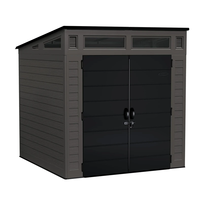 Rowlinson Suncast Moda Modernist Shed 7x7 with Assembly
